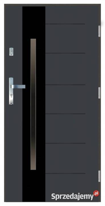 Drzwi wejściowe 72 mm GADOT SI30T BLACK 3 kolory mazowieckie Ciemniewo sprzedam