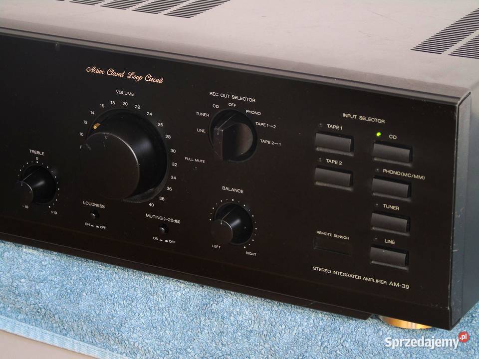 Wzmacniacz Akai AM39 sprawny i ładny DOSTAWA Jasło