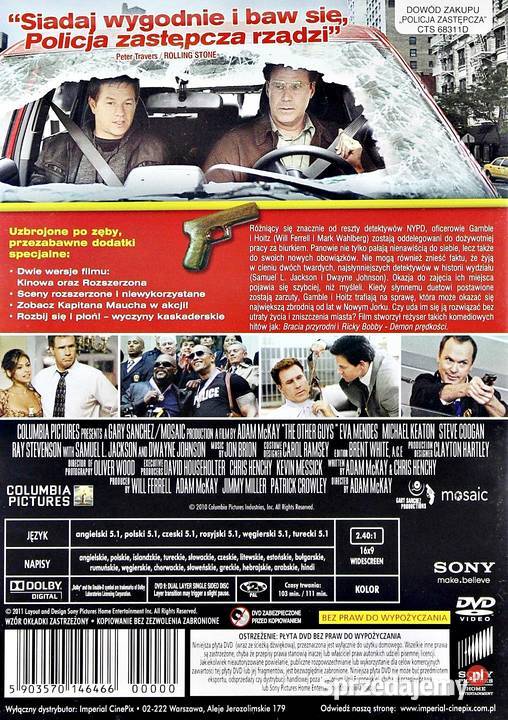 POLICJA ZASTĘPCZA MARK WAHLBERG WERSJA Kalisz