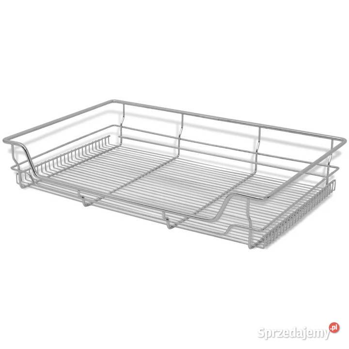 Wysuwane kosze druciane 2 srebrne 800 mm WM50482 Warszawa sprzedam