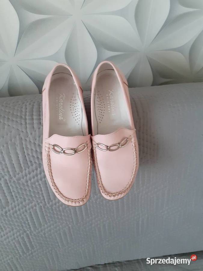 Buty skórzane mokasyny Półbuty Siedlce sprzedam