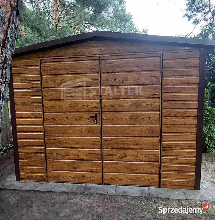 Schowek domek ogrodowy 3x2m Brama dwuskrzydłowa Łódź