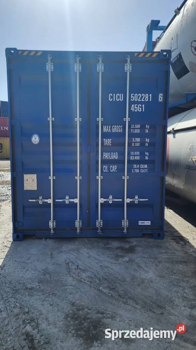 Kontener magazynowy 40 HC 12 metrowy morski sprzedam