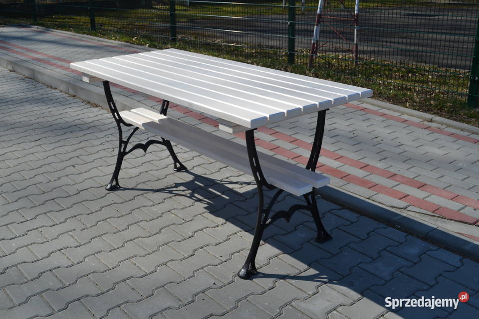 Stół ogrodowy kawowy tarasowy W052 żeliwny Kostrzyn sprzedam
