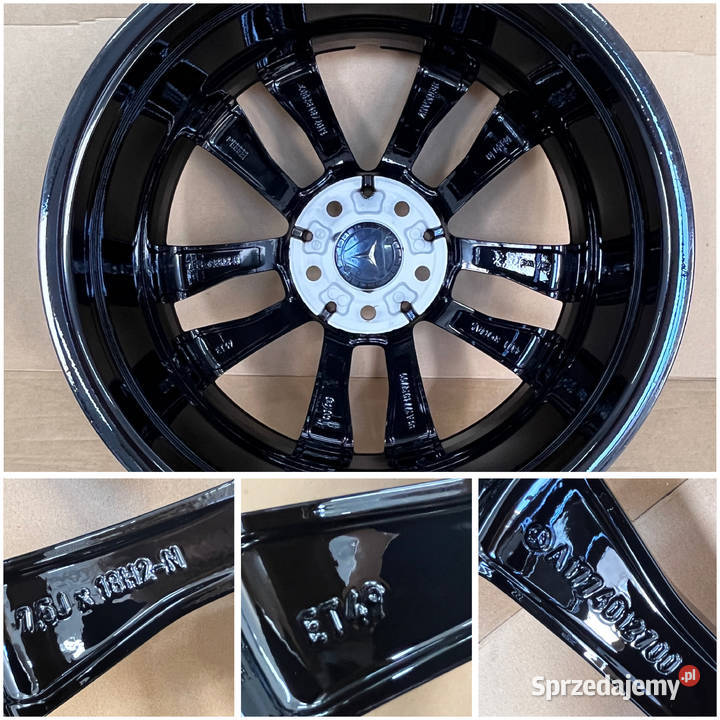 Felgi 75J x 18 ET49 Mercedes A Klasa W177 CLA Gostyń