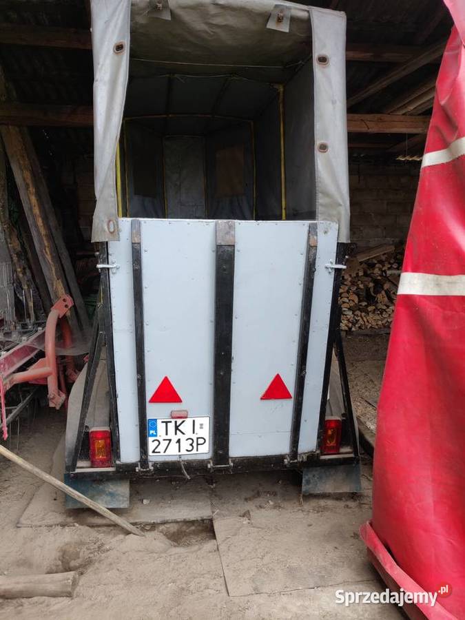 Przyczepa na jednego konia Łopuszno sprzedam