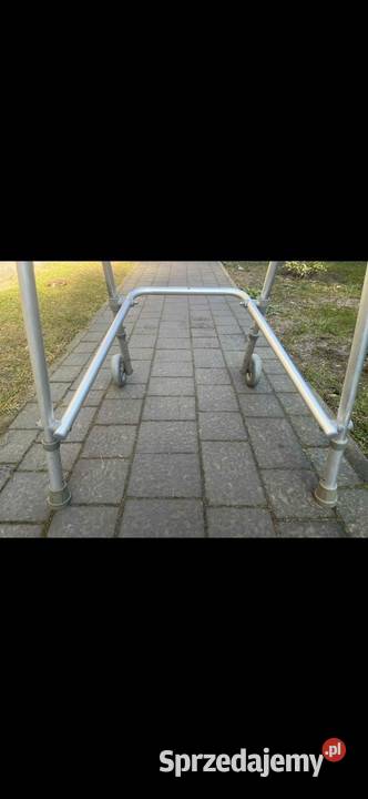 Chodzik rehabilitacyjny balkonik z kółkami