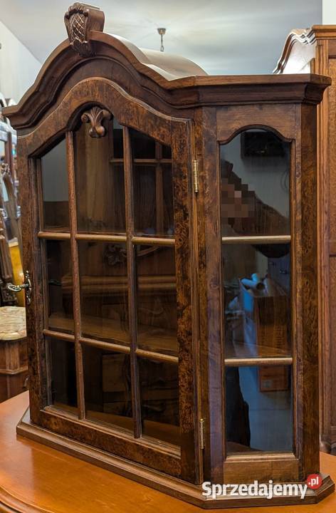 Piękna szafkawitryna wiszącasklep Dąbrowa Dąbrowa Górnicza sprzedam
