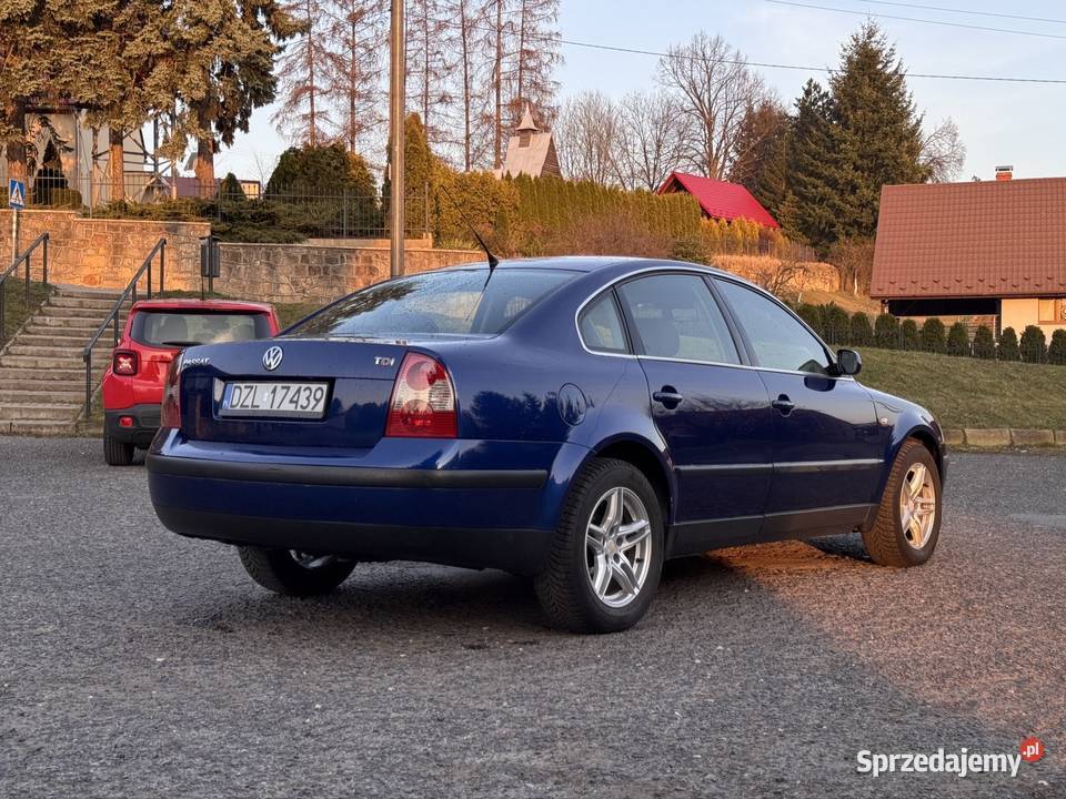 Volkswagen Passat B5FL 19tdi 130 NISKI PRZEBIEG Wrocław