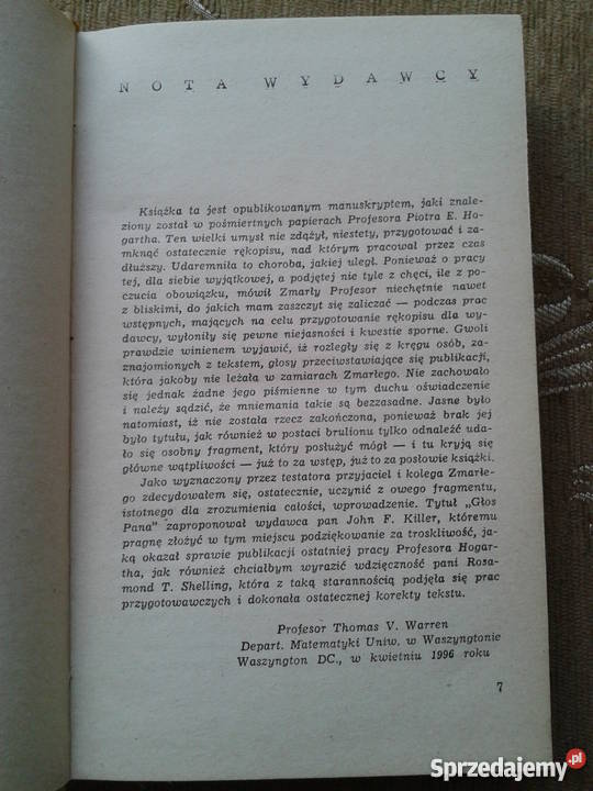 GŁOS PANA i KONGRES FUTUROLOGICZNY Stanisław LEM twarda Parczew