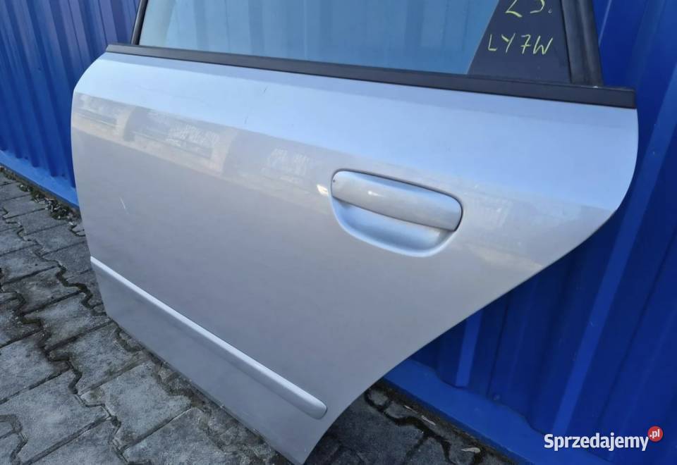 23 DRZWI TYŁ LEWY TYLNE LEWE AUDI A4 B6 SEDAN Działoszyce