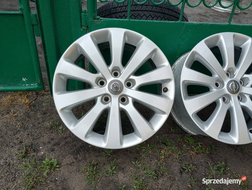 Alufelgi 17 5x115 et44 Opel Astra J Antara Średnica 17" Włocławek