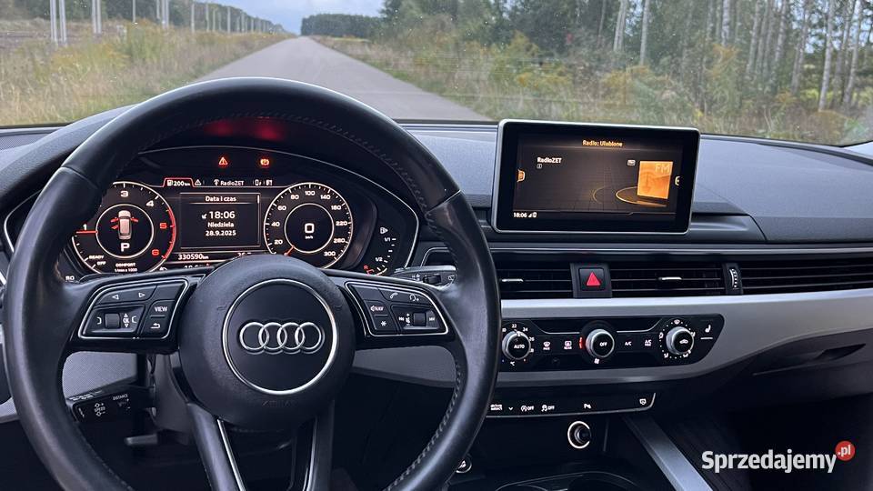 Audi a4 b9 20 tdi 190 ultra stronik full led automatyczna Małkinia Górna