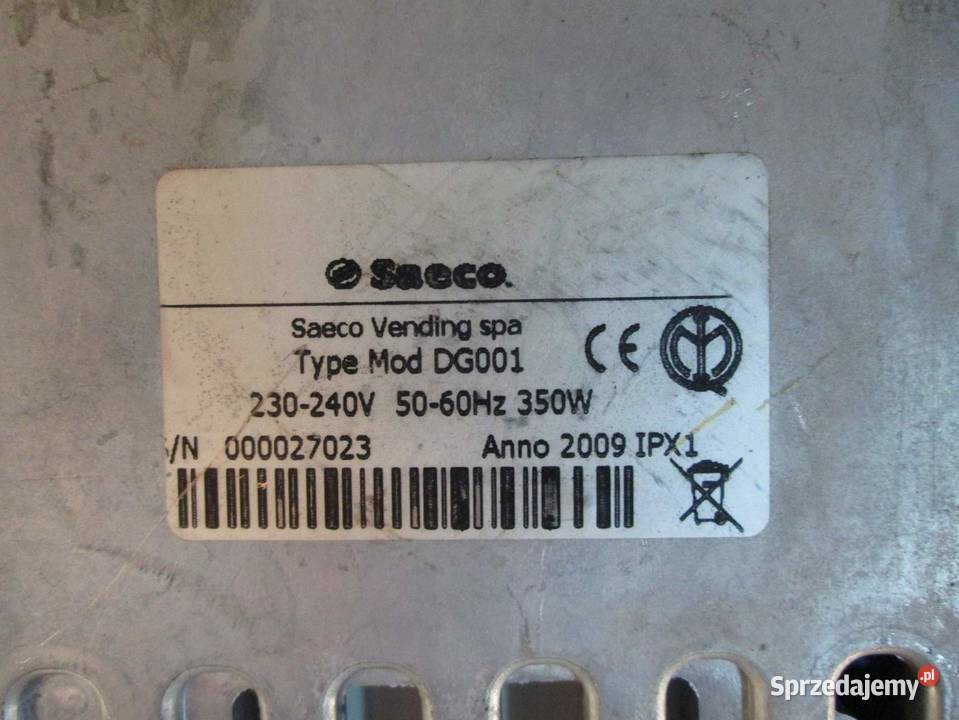 Profesjonalny młynek do kawy SAECO model DG001 Warszawa