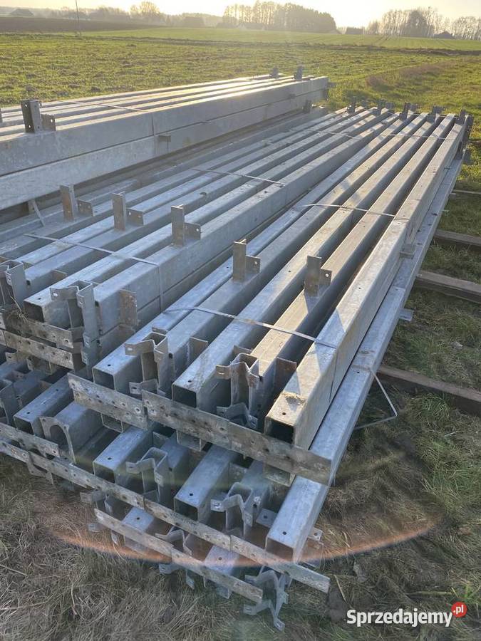 Kratownice dachowe ocynkowane i rury stalowe wielkopolskie Turek sprzedam