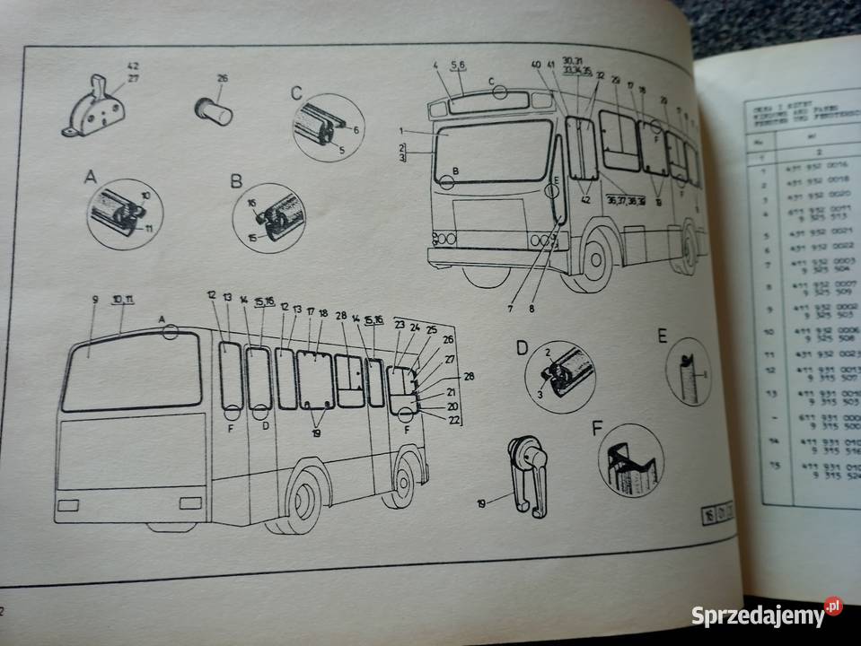 Jelcz 080 katalog Jarosław sprzedam