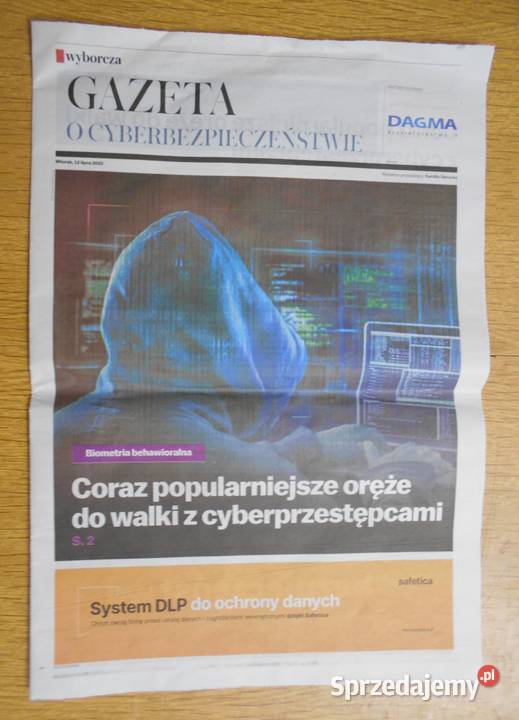 Gazeta o CYBERBEZPIECZEŃSTWIE dwa dodatki G Parczew sprzedam