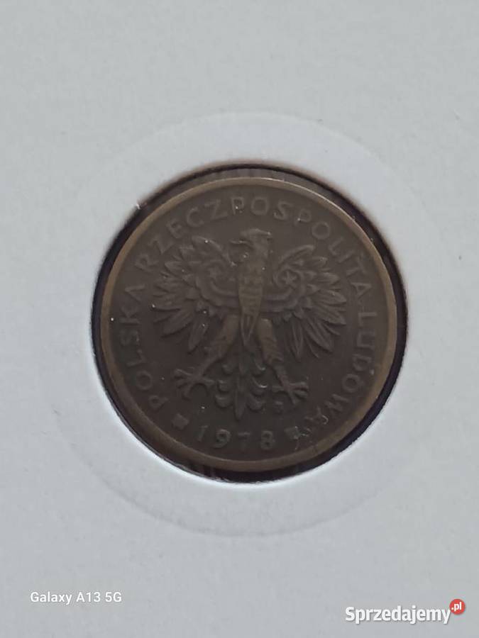 2 Złote 1978 r 5 najniższy nakład wielkopolskie