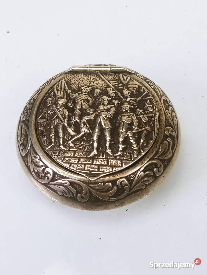 Pudełko na miętówki Srebro pr 835 Rembrandt Nowa Sól