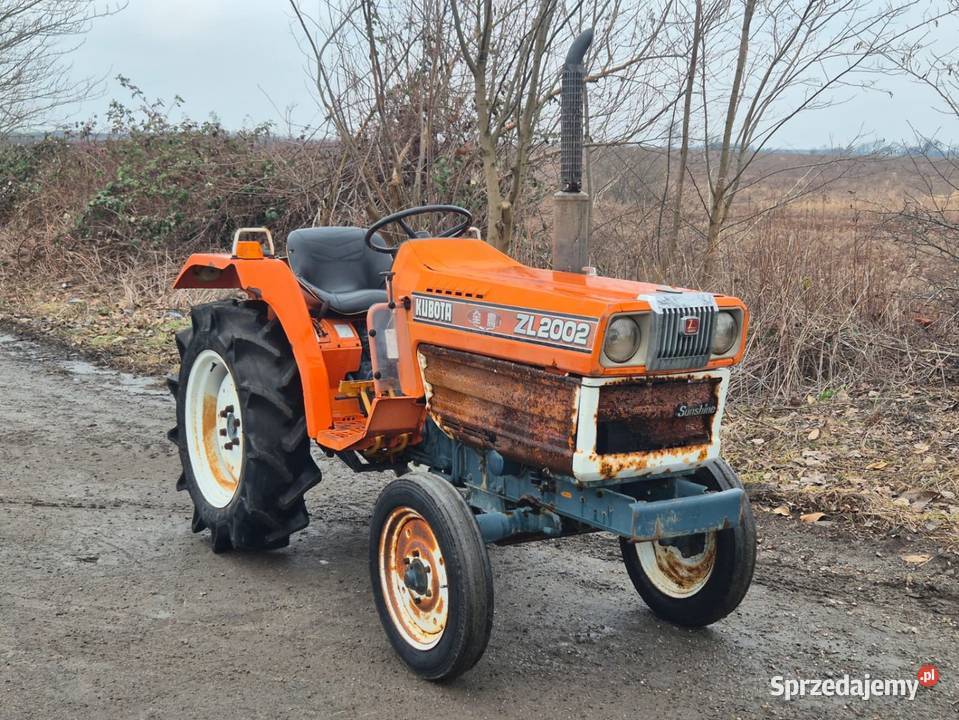 Traktorek traktor KUBOTA ZL2002S 20 24 Napęd 2x4 Małuszyn