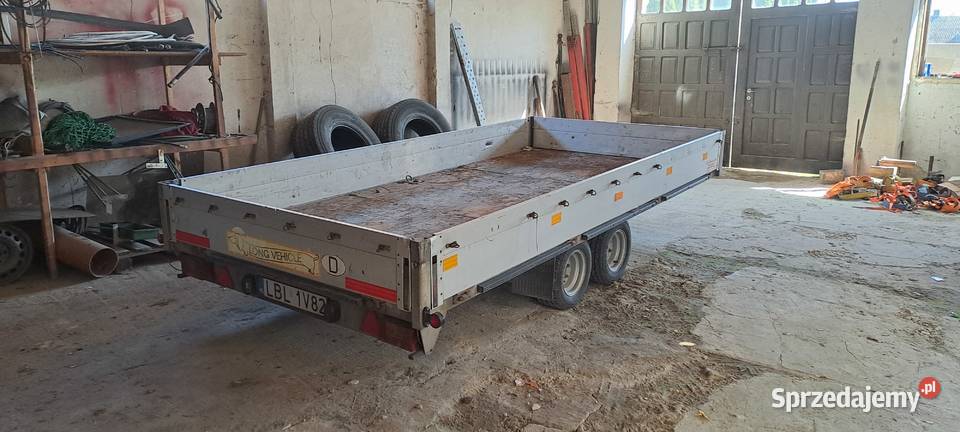 Przyczepkalaweta pod minikoparki DMC 2000 burtowe Biłgoraj