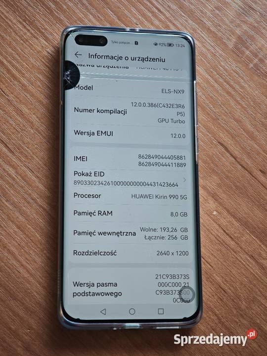 Huawei p40 pro wypadku Działa Busko-Zdrój