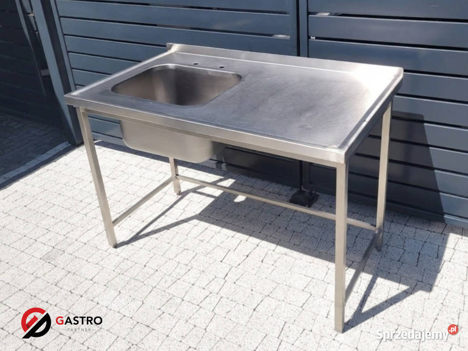 Zlew gastronomiczny 1komorowy 125x70x85 Ostrów Wielkopolski