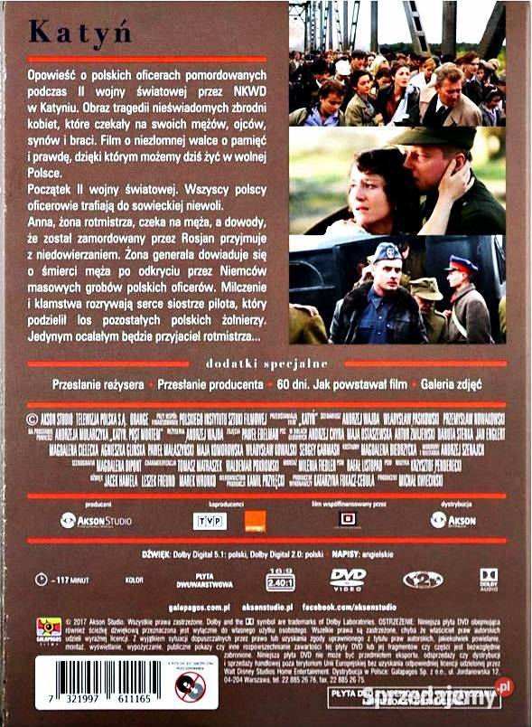 KATYŃ KOLEKCJA ANDRZEJA WAJDY Kalisz sprzedam