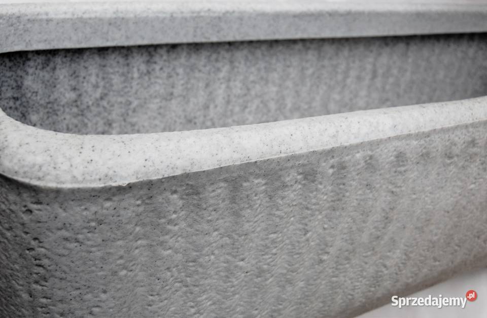 Duża donica osłonka skrzynia kamień granit Lublin