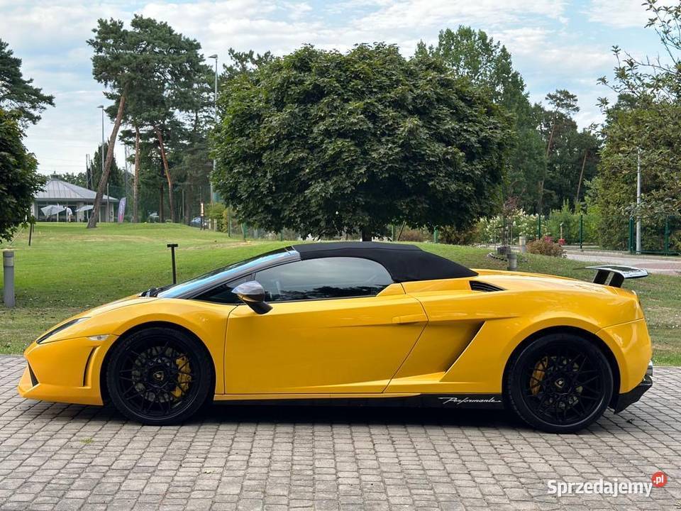 Lamborghini Gallardo Spyder Performante V10 półautomatyczna podlaskie Suwałki