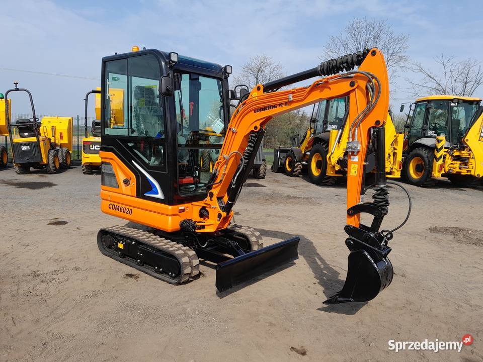 NOWA KOPARKA GĄSIENICOWA 2 TONY LONKING JCB Koparki Krotoszyn
