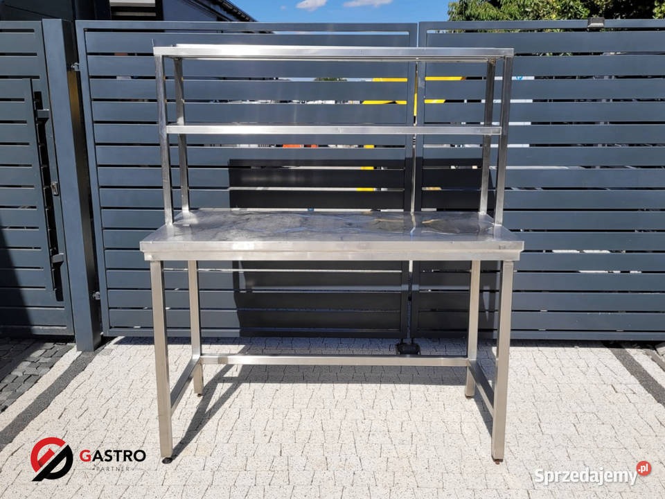 Stół gastronomiczny z nadstawką 140x60x90 wielkopolskie sprzedam