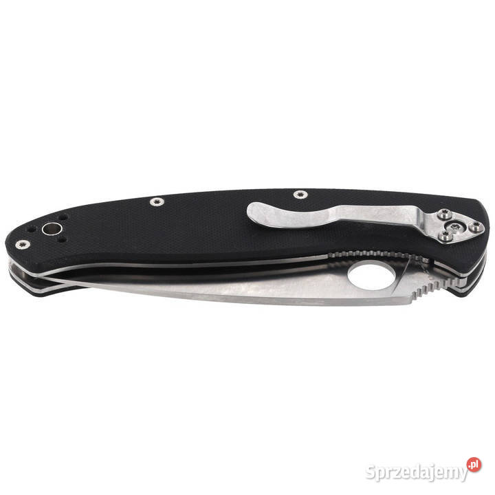 Nóż składany Spyderco Resilience G10 Black Plain mazowieckie sprzedam