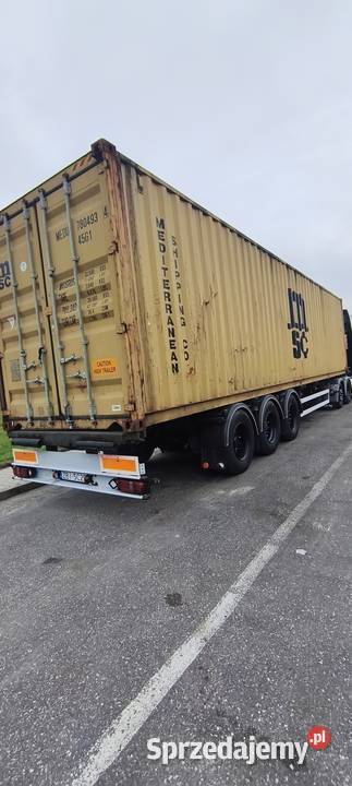 Ciągnik siodłowy Man 540 3osiowy naczepa Gdańsk