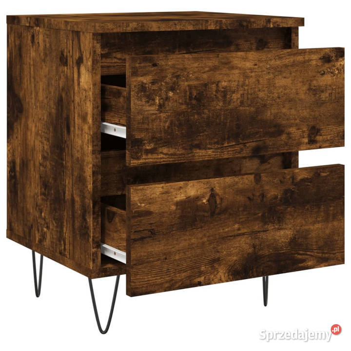 Szafki nocne 2 przydymiony dąb 40x35x50 WM826887 Warszawa