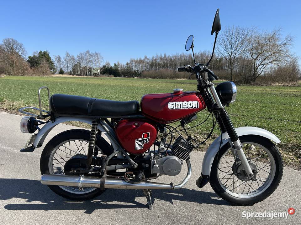 Simson S50 1979r zarejestrowany Zadbany łańcuch Simson Busko-Zdrój