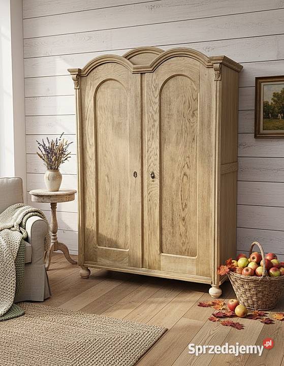 Ładna Dębowa Szafa Ludwikowska AntykiMarki Marki