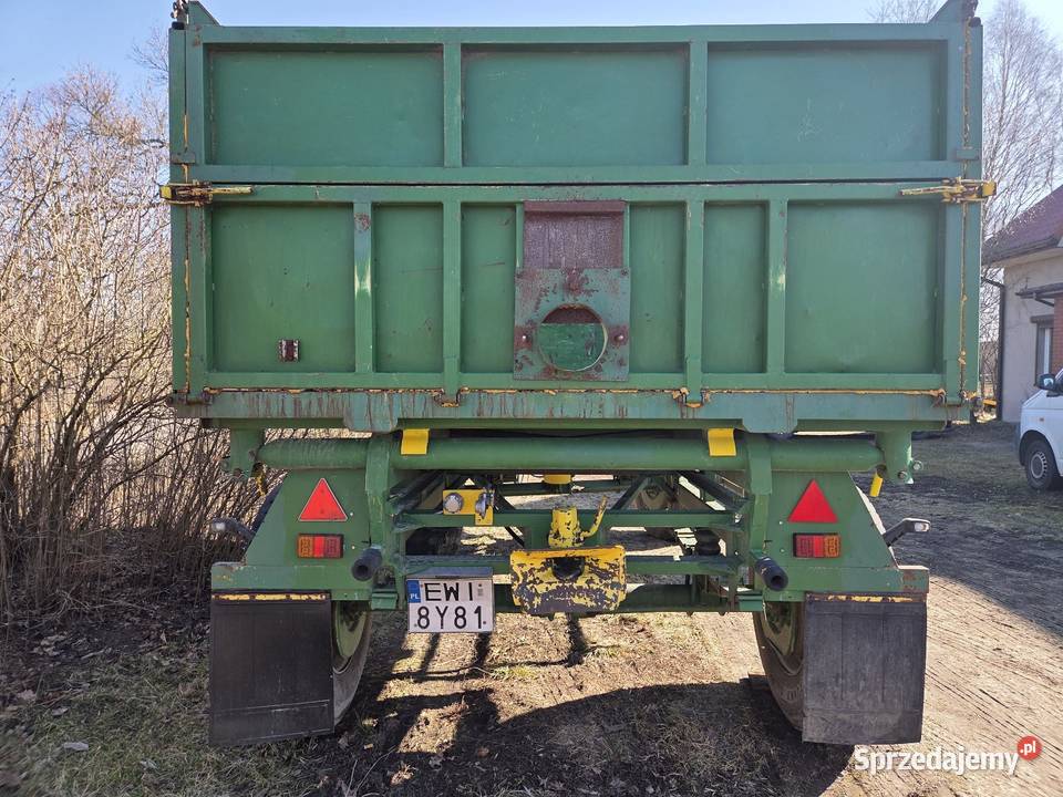 Przyczepa rolnicza Autosan wywrotka 3strony d50 Złoczew