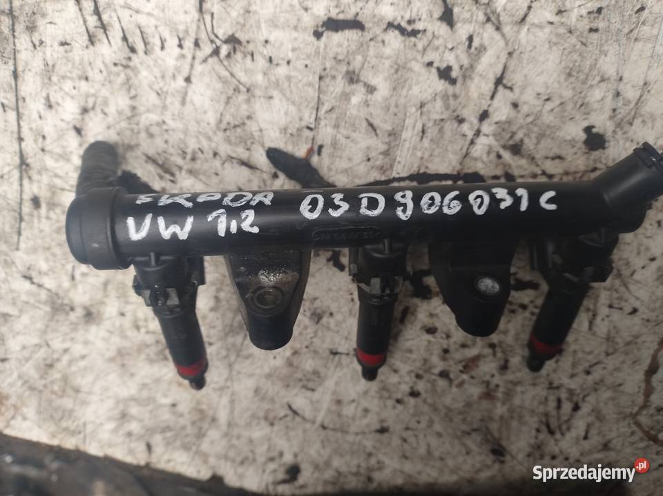 thumbnail image 2 of Genuine Style Fuel Injector For VW Skoda 1.2L (03D906031C, AWY, BMD Engine) 2 of 6