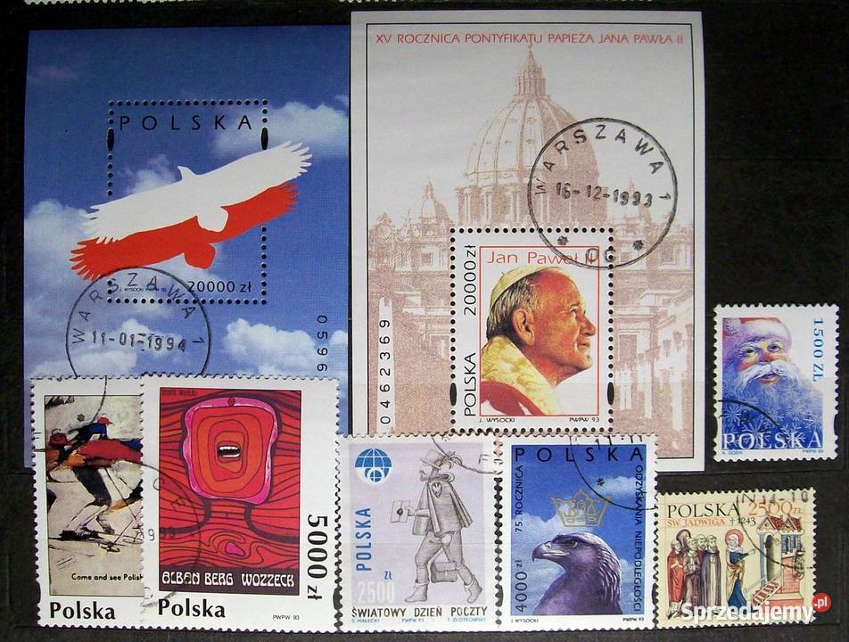 Znaczki polskie 1993 IV kwartał Leźnica Wielka