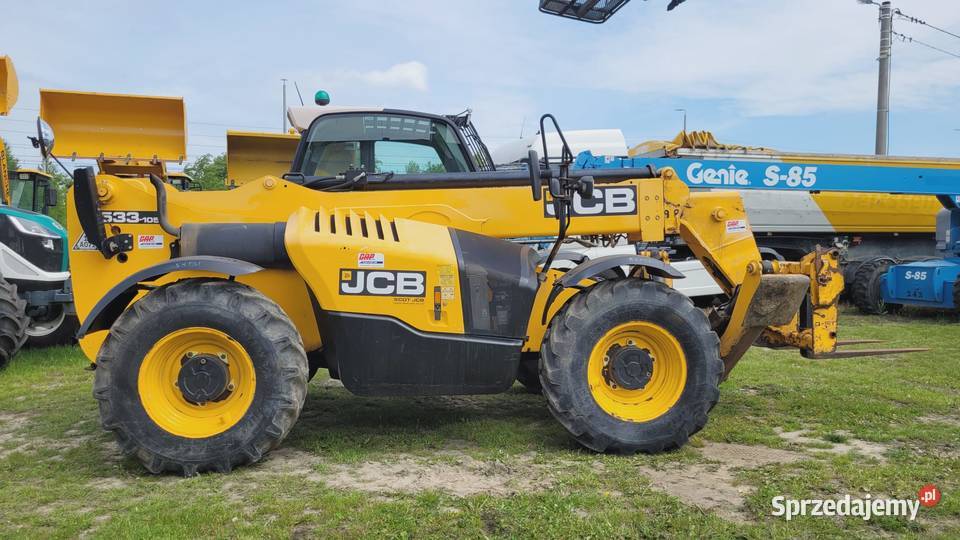 Ładowarka teleskopowa JCB 533105 wysuw 105 m Zaklików