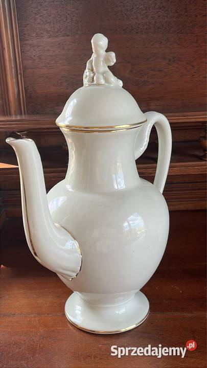 Dzbanek do kawy Z aniołkiem zamiast uchwytu Gdańsk