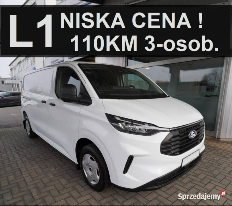 Ford Transit Custom L1 Nowy Ford Custom 110 L2 nieuszkodzony Szczecinek