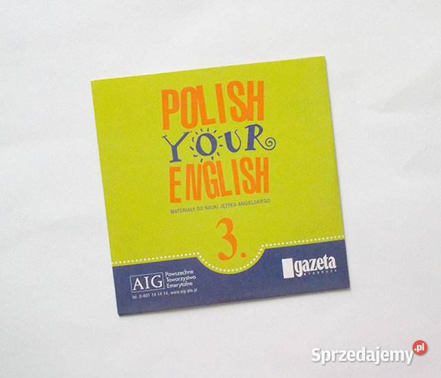cd z angielskim Polish your English 3 język Audio warmińsko-mazurskie Olsztyn