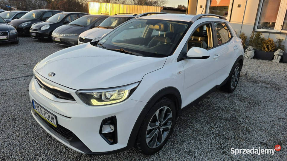Kia Stonic 1Wł Salon 14 benzyna Śliczny z światła LED Świdnica