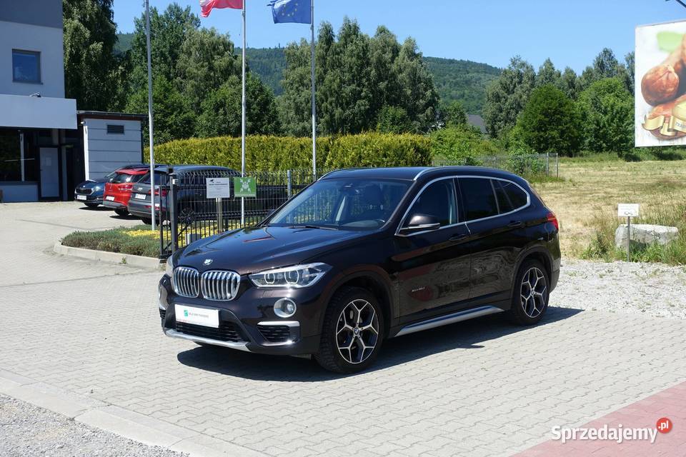 BMW X1 18d 150 4x4 xDrive Automat LED Skóra Navi śląskie Buczkowice