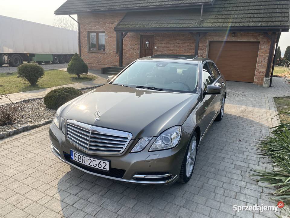 Mercedes w212 130tkm ELEGANCE 30cdi PIĘKNY 231KM łódzkie Rogów