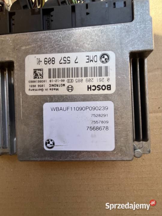 Komputer sterownik silnika BMW 0261209085 osobowe Komputery Szczecin