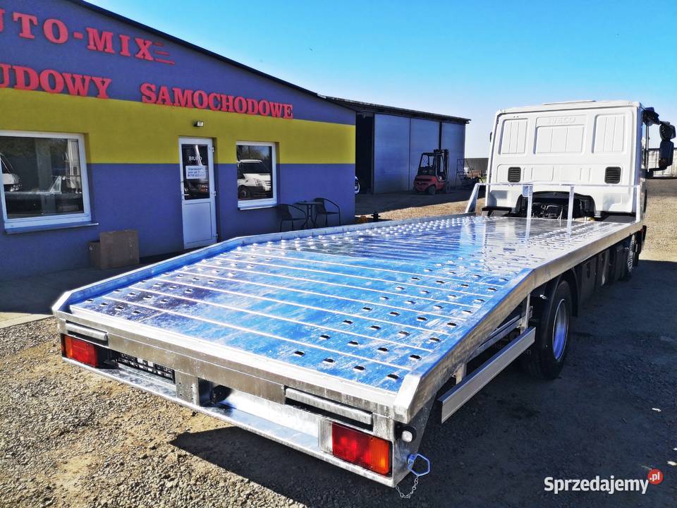 MERCEDES MAN auto laweta DMC 12T nowy najazd Strachosław