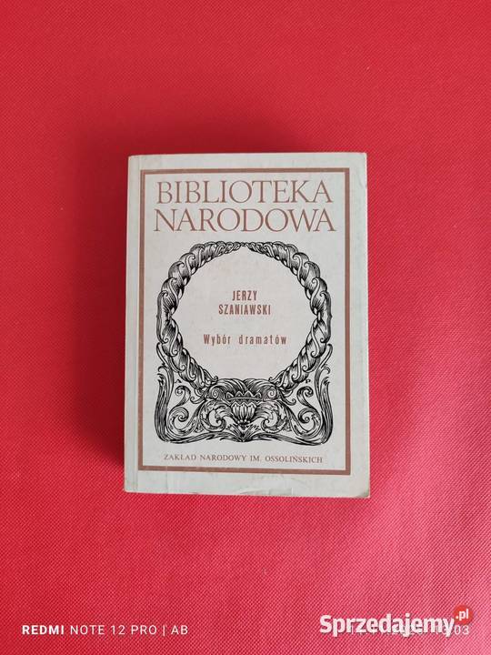 J Szaniawski Wybór dramatów Biblioteka Narodowa